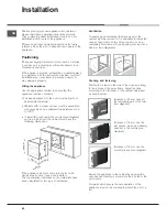 Предварительный просмотр 62 страницы Hotpoint Ariston FB 52 AC.1/HA Operating Instructions Manual