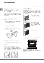 Предварительный просмотр 2 страницы Hotpoint Ariston FB G /HA Operating Instructions Manual