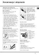 Предварительный просмотр 43 страницы Hotpoint Ariston FB G /HA Operating Instructions Manual