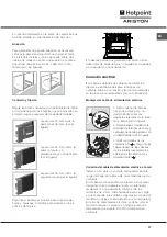 Предварительный просмотр 37 страницы Hotpoint Ariston FB G IX/HA Operating Instructions Manual