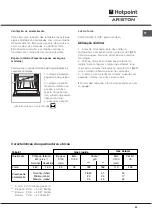 Предварительный просмотр 53 страницы Hotpoint Ariston FB G IX/HA Operating Instructions Manual