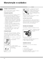 Предварительный просмотр 56 страницы Hotpoint Ariston FB G IX/HA Operating Instructions Manual