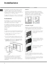 Предварительный просмотр 2 страницы Hotpoint Ariston FC 101 GP.1 IX/HA Operating Instructions Manual