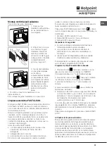 Предварительный просмотр 55 страницы Hotpoint Ariston FC 101 GP.1 IX/HA Operating Instructions Manual