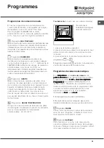 Preview for 35 page of Hotpoint Ariston FC 101 P.1 IX/HA Operating Instructions Manual