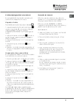 Preview for 37 page of Hotpoint Ariston FC 101 P.1 IX/HA Operating Instructions Manual