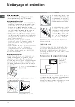 Preview for 40 page of Hotpoint Ariston FC 101 P.1 IX/HA Operating Instructions Manual