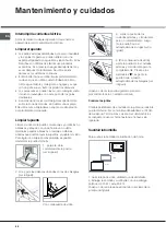 Preview for 54 page of Hotpoint Ariston FC 101 P.1 IX/HA Operating Instructions Manual