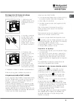 Preview for 69 page of Hotpoint Ariston FC 101 P.1 IX/HA Operating Instructions Manual