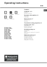 Предварительный просмотр 13 страницы Hotpoint Ariston FC 83.1 /HA Operating Instructions Manual