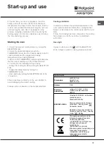 Предварительный просмотр 17 страницы Hotpoint Ariston FC 83.1 /HA Operating Instructions Manual