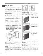 Предварительный просмотр 14 страницы Hotpoint Ariston FD 61.1 /HA S Operating Instructions Manual