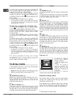 Предварительный просмотр 24 страницы Hotpoint Ariston FD 61.1 /HA S Operating Instructions Manual