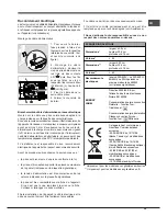 Предварительный просмотр 29 страницы Hotpoint Ariston FD 61.1 /HA S Operating Instructions Manual