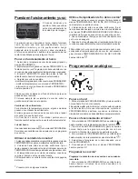 Предварительный просмотр 37 страницы Hotpoint Ariston FD 61.1 /HA S Operating Instructions Manual