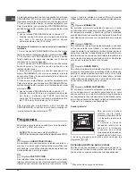 Предварительный просмотр 38 страницы Hotpoint Ariston FD 61.1 /HA S Operating Instructions Manual