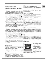 Предварительный просмотр 45 страницы Hotpoint Ariston FD 61.1 /HA S Operating Instructions Manual