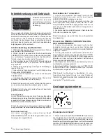 Предварительный просмотр 51 страницы Hotpoint Ariston FD 61.1 /HA S Operating Instructions Manual