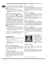 Предварительный просмотр 60 страницы Hotpoint Ariston FD 61.1 /HA S Operating Instructions Manual