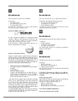 Предварительный просмотр 7 страницы Hotpoint Ariston FD 83.1 /HA S Operating Instructions Manual