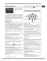 Предварительный просмотр 23 страницы Hotpoint Ariston FD 83.1 /HA S Operating Instructions Manual