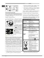 Предварительный просмотр 30 страницы Hotpoint Ariston FD 83.1 /HA S Operating Instructions Manual