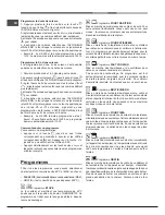 Предварительный просмотр 32 страницы Hotpoint Ariston FD 83.1 /HA S Operating Instructions Manual