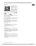 Предварительный просмотр 33 страницы Hotpoint Ariston FD 83.1 /HA S Operating Instructions Manual