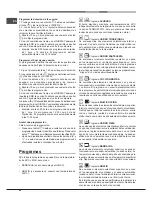 Предварительный просмотр 40 страницы Hotpoint Ariston FD 83.1 /HA S Operating Instructions Manual