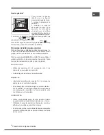 Предварительный просмотр 41 страницы Hotpoint Ariston FD 83.1 /HA S Operating Instructions Manual