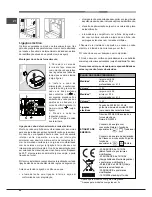 Предварительный просмотр 46 страницы Hotpoint Ariston FD 83.1 /HA S Operating Instructions Manual