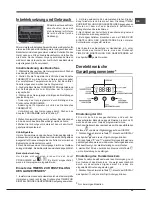 Предварительный просмотр 55 страницы Hotpoint Ariston FD 83.1 /HA S Operating Instructions Manual