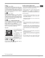 Предварительный просмотр 57 страницы Hotpoint Ariston FD 83.1 /HA S Operating Instructions Manual