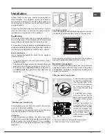 Предварительный просмотр 21 страницы Hotpoint Ariston FH 21 /HA Operating Instructions Manual