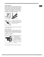 Предварительный просмотр 41 страницы Hotpoint Ariston FH 21 /HA Operating Instructions Manual