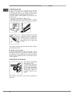 Предварительный просмотр 48 страницы Hotpoint Ariston FH 21 /HA Operating Instructions Manual