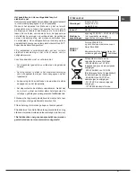 Предварительный просмотр 57 страницы Hotpoint Ariston FH 21 /HA Operating Instructions Manual