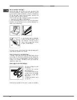 Предварительный просмотр 62 страницы Hotpoint Ariston FH 21 /HA Operating Instructions Manual