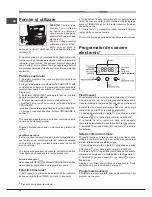 Предварительный просмотр 72 страницы Hotpoint Ariston FH 21 /HA Operating Instructions Manual