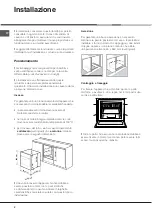 Предварительный просмотр 2 страницы Hotpoint Ariston FH 21 IX/HA Operating Instructions Manual