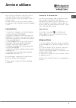 Предварительный просмотр 5 страницы Hotpoint Ariston FH 21 IX/HA Operating Instructions Manual