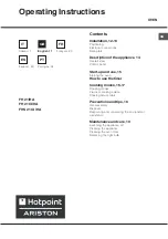 Предварительный просмотр 11 страницы Hotpoint Ariston FH 21 IX/HA Operating Instructions Manual