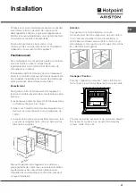 Предварительный просмотр 21 страницы Hotpoint Ariston FH 21 IX/HA Operating Instructions Manual