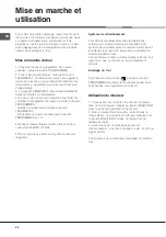 Предварительный просмотр 24 страницы Hotpoint Ariston FH 21 IX/HA Operating Instructions Manual