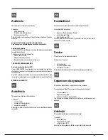 Preview for 9 page of Hotpoint Ariston FH 51 (BK)/HA S Operating Instructions Manual