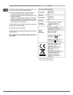 Preview for 22 page of Hotpoint Ariston FH 51 (BK)/HA S Operating Instructions Manual