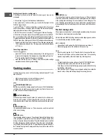 Preview for 24 page of Hotpoint Ariston FH 51 (BK)/HA S Operating Instructions Manual