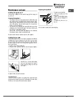 Preview for 27 page of Hotpoint Ariston FH 51 (BK)/HA S Operating Instructions Manual