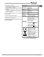 Preview for 57 page of Hotpoint Ariston FH 51 (BK)/HA S Operating Instructions Manual