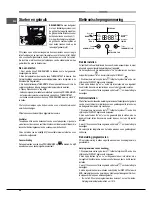 Preview for 58 page of Hotpoint Ariston FH 51 (BK)/HA S Operating Instructions Manual